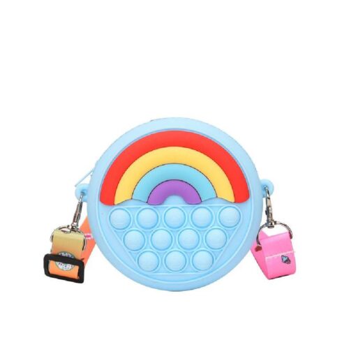 Rainbow Fidget Push Pop Bubble Shoulder Bag - Image 13