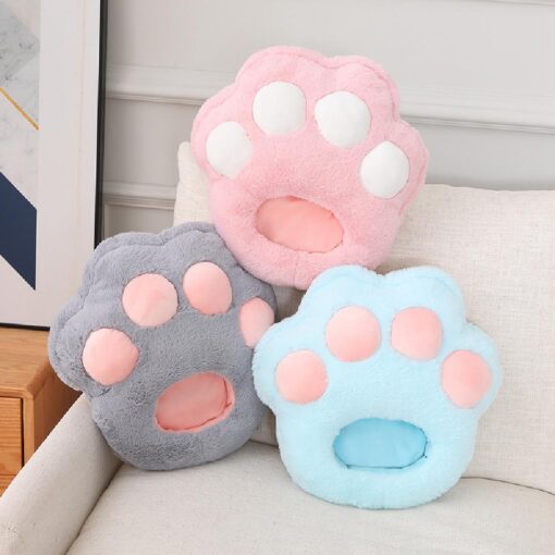 Washable Cat Paw Feet Warmers Heating Pad - Image 7