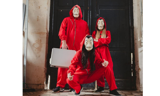 Money Heist Masks and Overall Set - Image 11