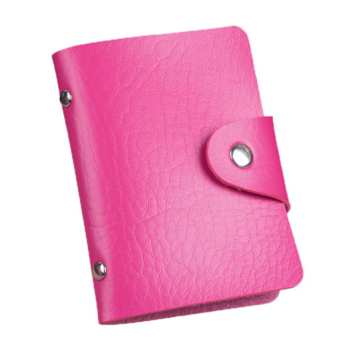 PU Leather 24 Slots Card Holder - Image 8