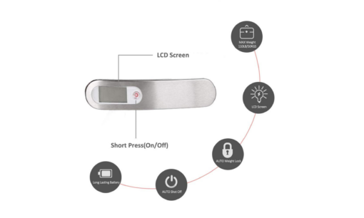 Portable Digital Weight Scale for Travel Suitcase Weigher - Image 11