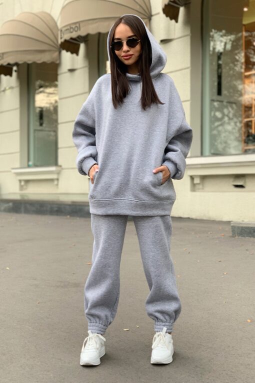 Women's Street Style Cozy Hoodie and Pants Set - Image 10