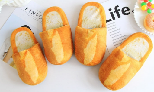 Warm Bread Baguette Non-Slip Bread Slippers - Image 16