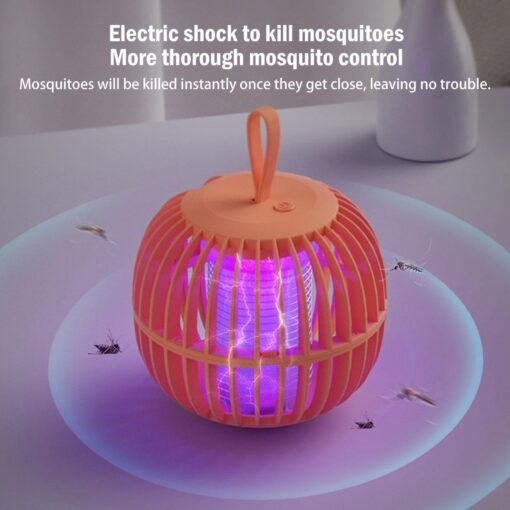 One or Two Pumpkin-Shaped Bug Zapper with LED Lights - Image 5