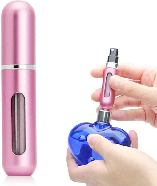 One, Two or Three 5ml  Mini Refillable Spray Portable Liquid Fragrance Bottle - Image 4