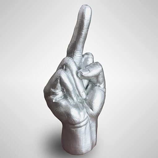 Artistic Hand Gesture Desktop Statue - Image 3