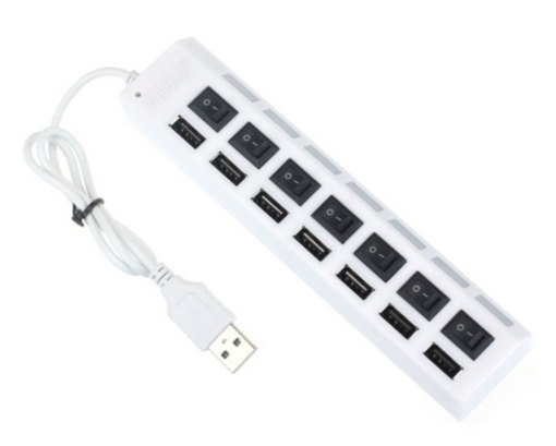 USB 2.0 HUB with Switch - - Image 2