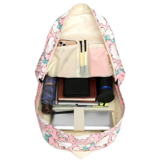 Unicorn 3 in 1 Backpack Set - Unicorn Backpack with Lunch Bag and Pencil Case - Image 9