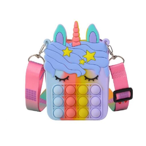 Unicorn Push Pop Fidget Bubble Shoulder Bag - Image 16