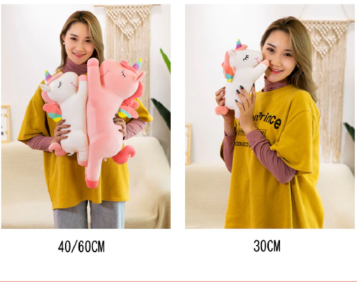 30, 40 or 60cm Unicorn Comfortable cute Plush Pillow - Image 6