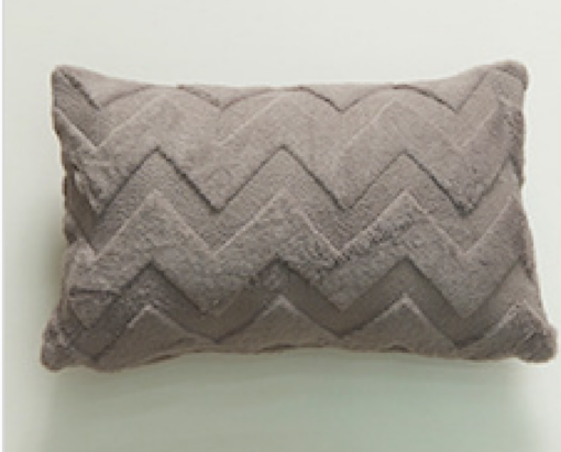 Elegant Wave Pattern Plush Pillow Cushion - Image 9