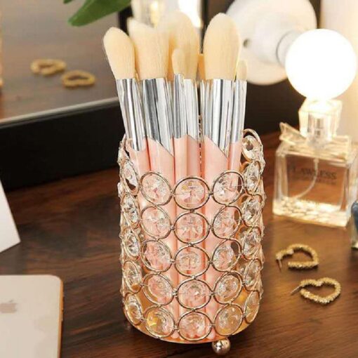 Crystal Effect Makeup Brush Holders - Image 20