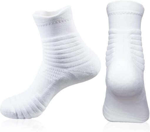 6 or 12 Pairs Athletic Thick Towel Socks - Image 8