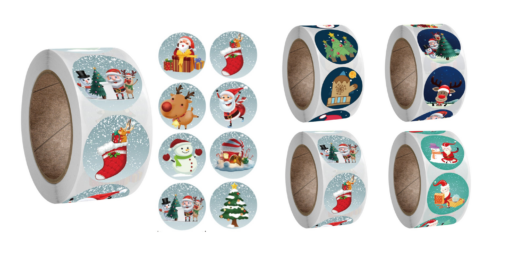 500Pcs Christmas Stickers