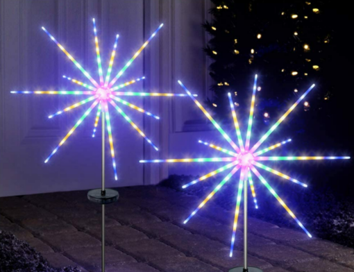 LED Solar Meteor Firework Light - Image 7