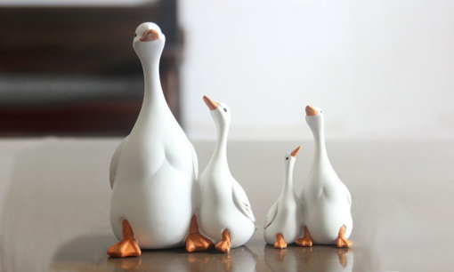 Mother and Baby Duck Garden Decoration -3 Sizes