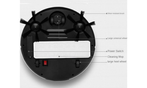 USB Charging Robot Vacuum Cleane - Image 2