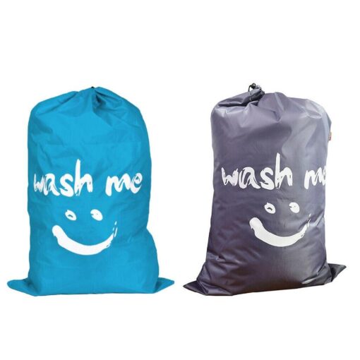 One, Two or Four Extra Large Wash me Smile Fabric Bag - Image 10