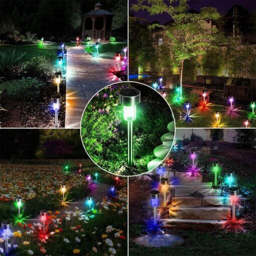 Solar Garden Path Lights - Image 9