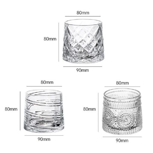 Spinning Tumbler Whiskey Glass - Image 12