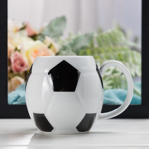 Qatar World Cup Football Style Beer Mug - Image 4