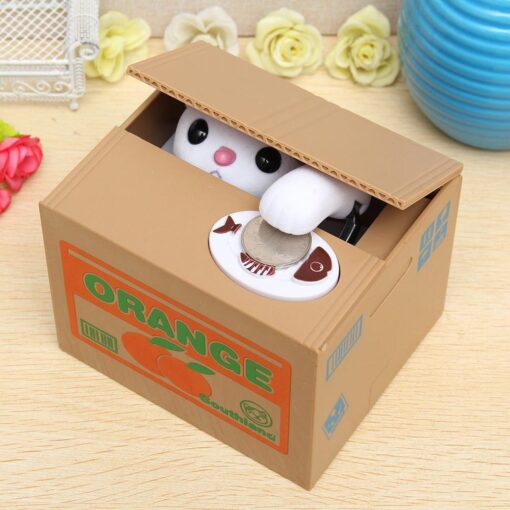 KItty Cat Stealing Coin Money Box - Image 15