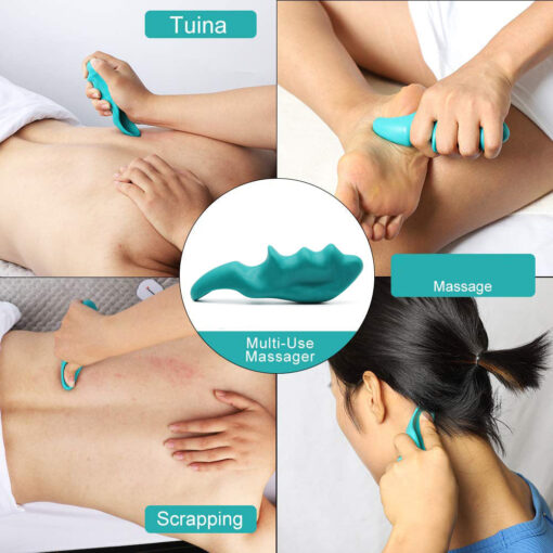 One or Two Deep Tissue Thumb Saver Neck and Back Massager Tool - Image 2