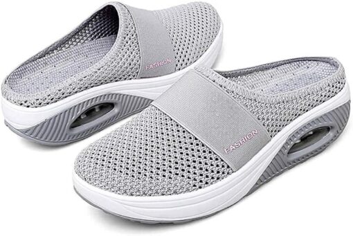 Air Cushion Slip-On Walking Shoes - Image 15