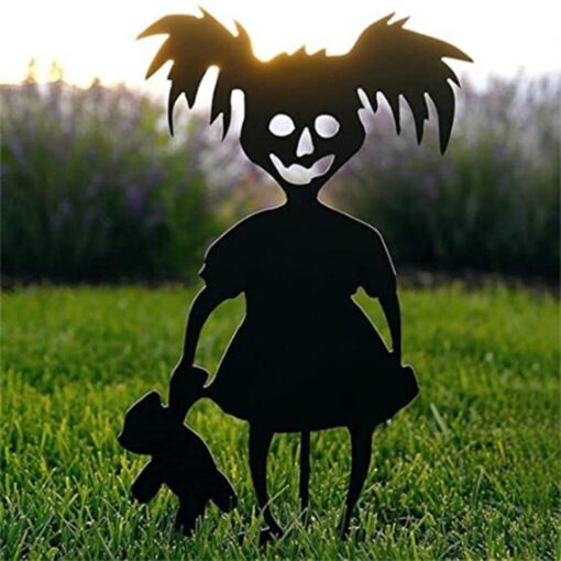 Halloween Little Sinister Garden Pile Silhouette - Image 7