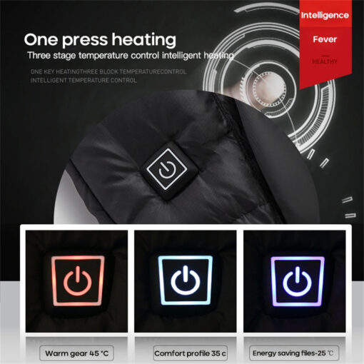 USB Charging Heating Vest - Image 10