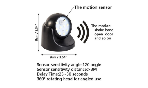 One, Two or Four LED Body Sensor Lights - Image 14