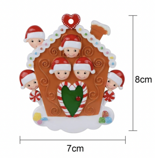 Christmas Tree Biscuit House Decoration - Image 15