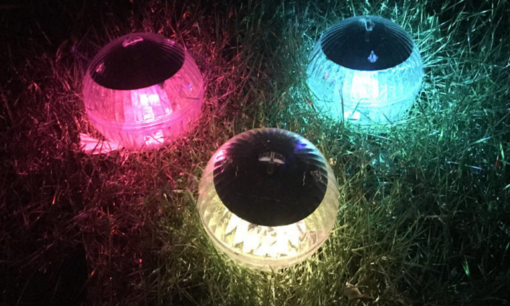 One or Three Solar LED Water Drift Light