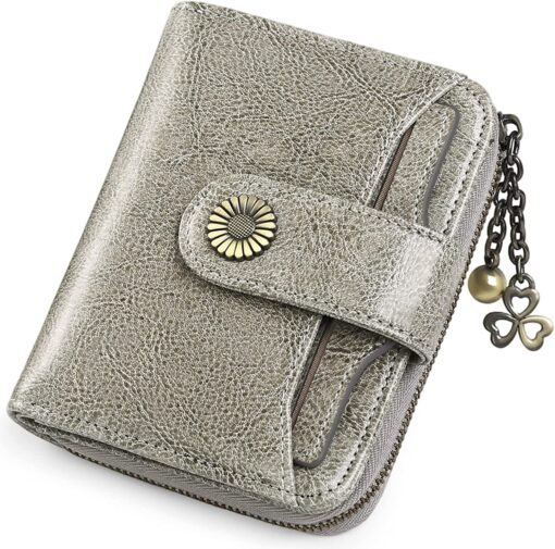 PU Leather RFID Small Compact Wallet - Image 3