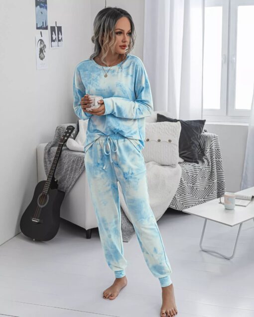 Limited Two-Piece Tie Dye Lounge Set - Image 9