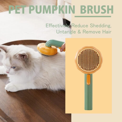 Pumpkin Shape Pet Hair Removal Com - Image 14