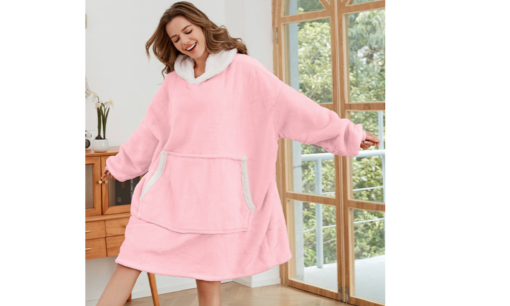 Super Soft Fleece Oversized Hoodie Blanket - 5 Colours - Image 5