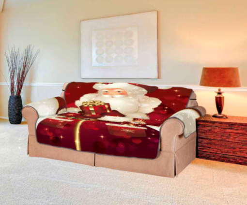 3D Digital Printed Christmas Sofa Cover - Image 11