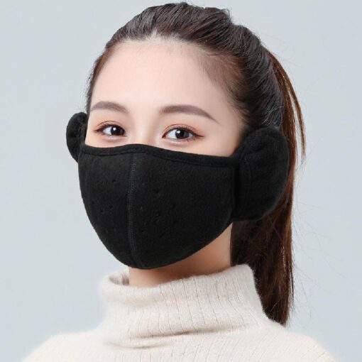 One or Two Windproof Breathable Mask with Warm Earmuff - Image 11