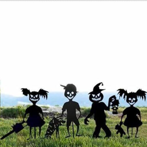 Halloween Little Sinister Garden Pile Silhouette - Image 10