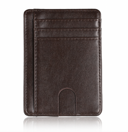 RFID Blocking Slim Leather Wallet - Image 4