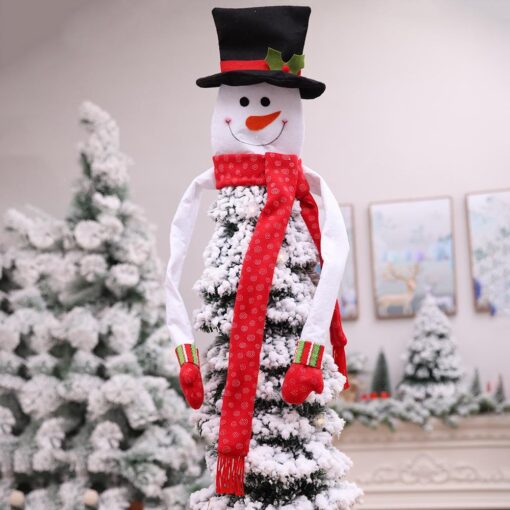 Christmas Tree Snowman Hat Topper Decoration - Image 8