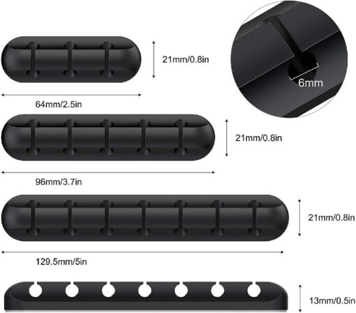 Silicone Cable Holder for Cable Organizer - Image 5