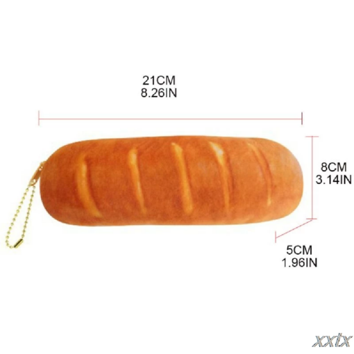 Funny Bread Stationery Pencil Bag - Image 5