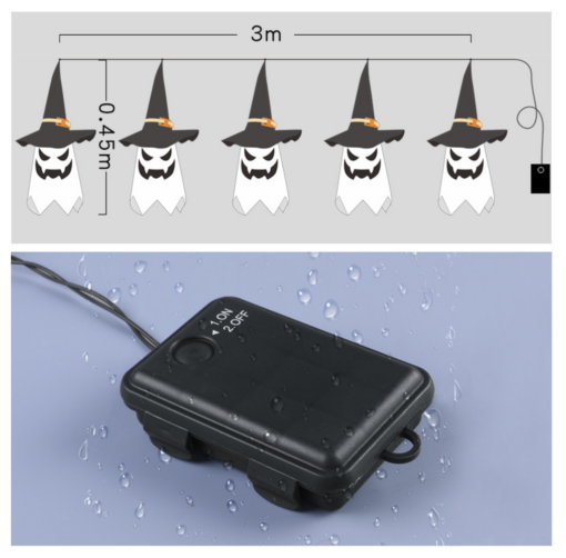 Halloween LED String Lights - Image 8