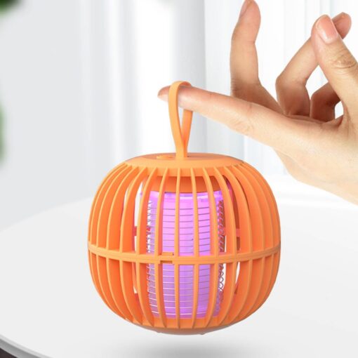 One or Two Pumpkin-Shaped Bug Zapper with LED Lights - Image 4