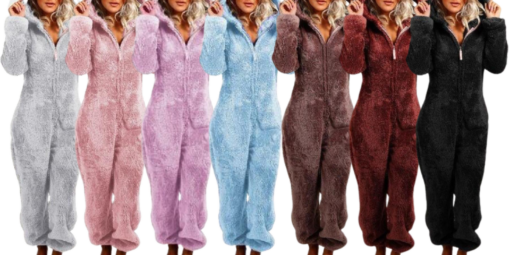 Womens Fleece Teddy onesie -7color