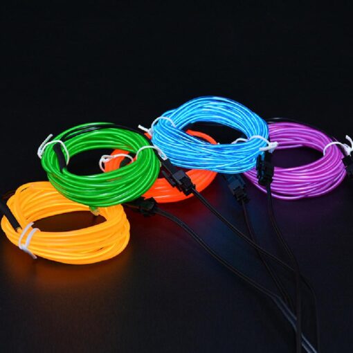 1M or 3M Customizable Neon LED Rope Light Wire - Image 26