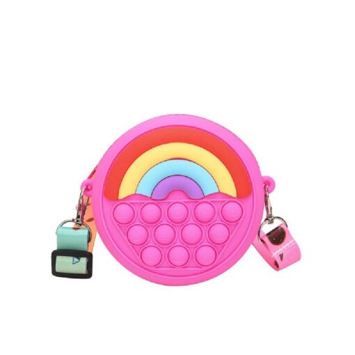 Rainbow Fidget Push Pop Bubble Shoulder Bag - Image 21