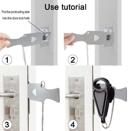 Portable Room Door Lock - Image 3